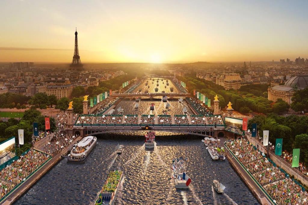 Apartmán Grand Appt Proche Paris Parking Aubervilliers Exteriér fotografie